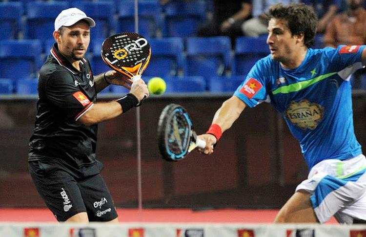 Fede Quiles y Jordi Muñoz, en el Estrella Damm Palma de Mallorca Open