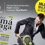 Mijas, escenario elegido para la cita inaugural del Circuito Benéfico Fundación Real Madrid Cartel de la Iª Prueba del Circuito Benéfico de la Fundación Real Madrid