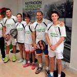 Todos los miembros del Herbalife Pádel Team