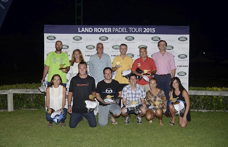 Ganadores de la prueba del Land Rover Pádel Tour en Jerez de la Frontera