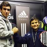 Pablo Cardona, uma grande promessa da equipe Adidas Pádel