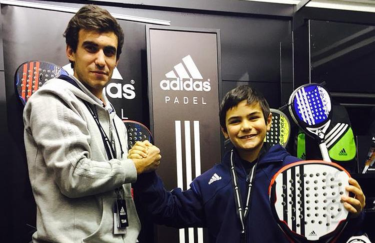 Pablo Cardona, una gran promesa del Adidas Pádel Team