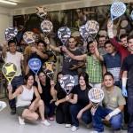 El personal de la fábrica de Star Vie