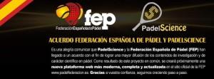 Federació Espanyola i PadelScience