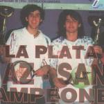 Hace ya 21 años del primer triunfo de Juan Martín Díaz en el Circuito Profesional. Su compañero, el ‘Mago’ Sanz