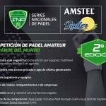 Cartel de las II Series Nacionales de Pádel