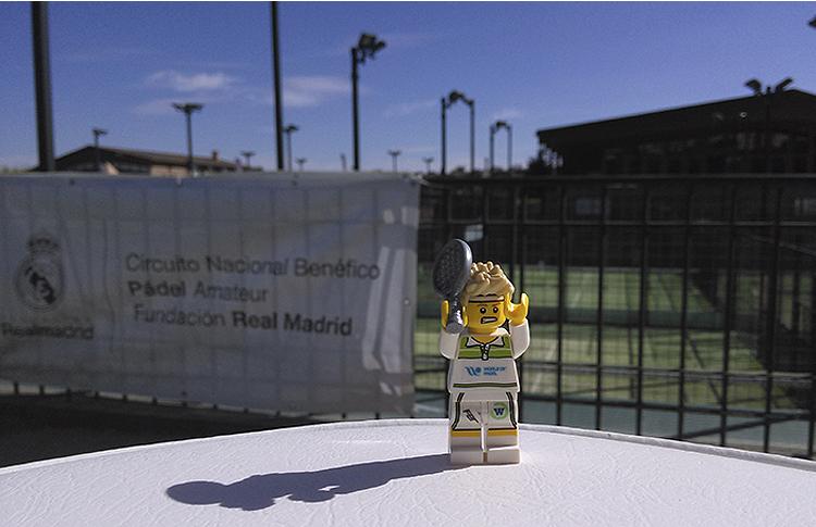 عالم باديل ، حاضر في البطولة الخيرية لمؤسسة ريال مدريد