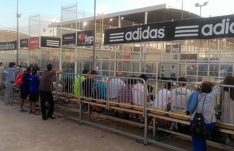 Gran ambiente durante la disputa del Campeonato de España de Menores 2015