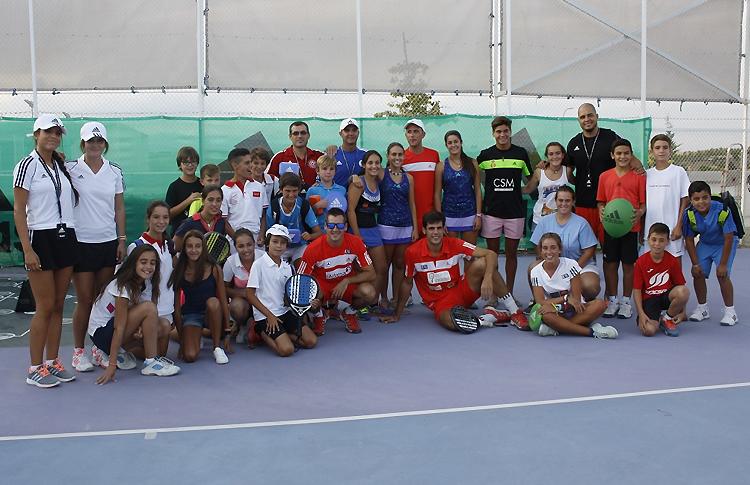 Adidas Pádel-laget i det spanska mästerskapet för minderåriga