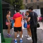 Animación, mucho público y pádel ‘non stop’ en la primera jornada de la Semana Europea del Deporte El pádel, presente en la Semana Europea del Deporte