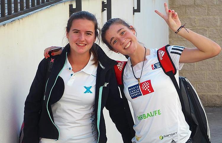Ariana Sánchez y Marta Ortega, listas para luchar por la conquista del Campeonato de España de Menores