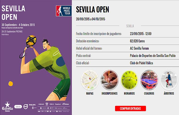 Incroci e orari dell'Estrella Damm Sevilla Open