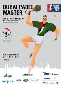 Cartel del Dubai Padel Master