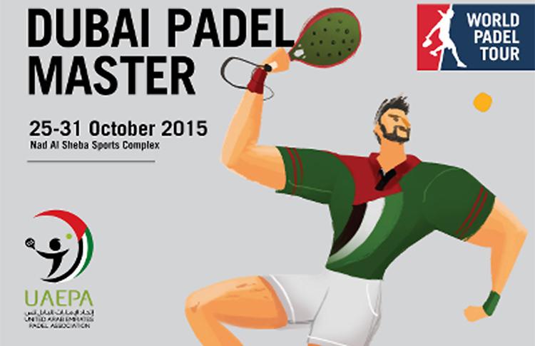 Plakat des Dubai Padel Meisters