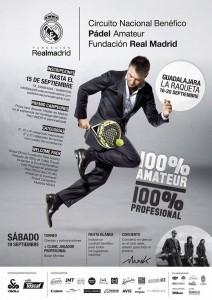 Affisch för turneringen som Real Madrid Foundation Charity Circuit kommer att hålla i Guadalajara