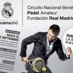 Cartel del Torneo que el Circuito Benéfico de la Fundación Real Madrid celebrará en Guadalajara