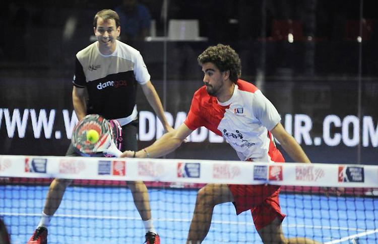 Juan Lebrón y Marcello Jardim, en el Estrella Damm Sevilla Open