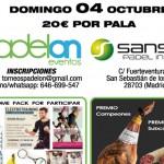 Padelon prepara su regreso a las pistas de Sanset Pádel Cartel del próximo torneo que Eventos Padelon organizará en Sanset Pádel
