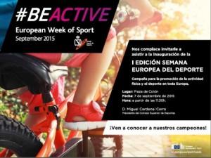 Inicio de la Semana Europea del Deporte en Madrid