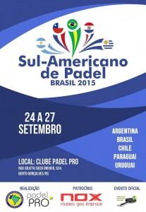 Cartel del Campeonato Sudamericano 2015