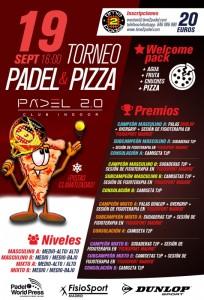 Affisch för Time2Padel-turneringen i Padel 2.0