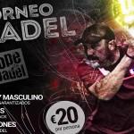 Poster del nuovo torneo Paddle A-Tope in GET Indoor