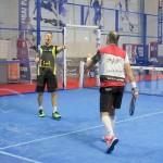 Aday Santana y Willy Lahoz, en el Dubai Padel Master