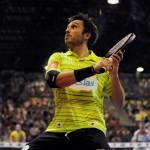 Fernando Belasteguin, en acción en el Galicia Open