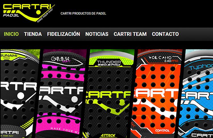 Cartri präsentiert seinen Online-Shop