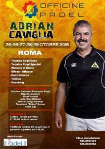 Adrián Caviglia, listo para impartir uno de sus Clínics en Italia