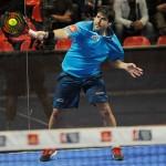 Cristian Gutiérrez, en acción en el Galicia Open