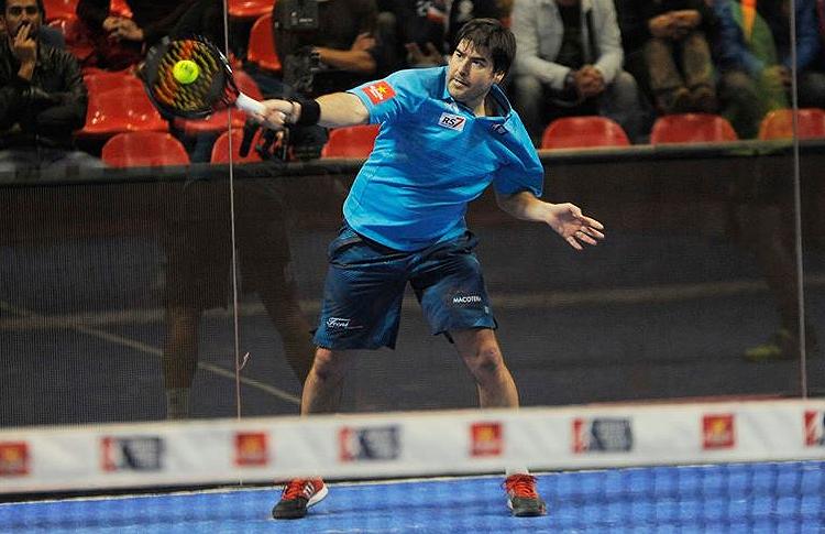 Cristian Gutiérrez, en acción en el Galicia Open