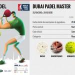 Alla överfarter och scheman för Dubai Padel Master