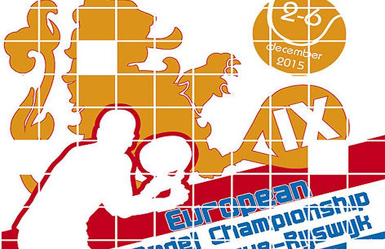 Cartel del IXº Campeonato de Europa de Pádel