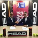 HEAD permanecerá como a bola oficial do World Paddle Tour