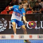 Juan Martín Díaz, en acción en el Galicia Open