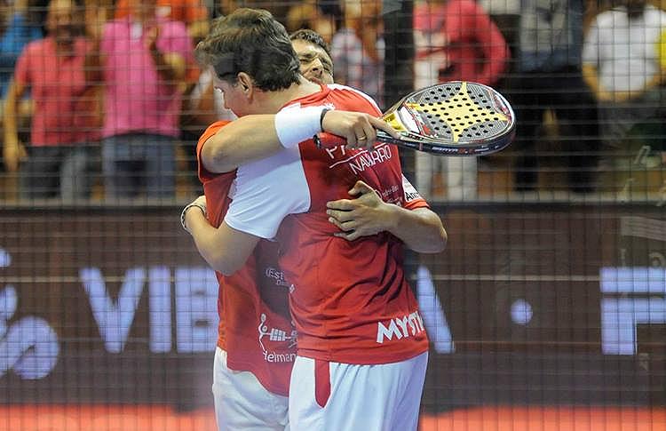 Paquito Navarro y Matías Díaz, en el Estrella Damm Sevilla Open