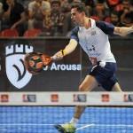 Paquito Navarro, en acción en el Galicia Open