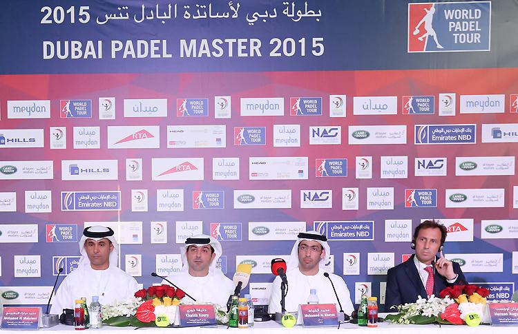 Präsentation des Dubai Padel Masters