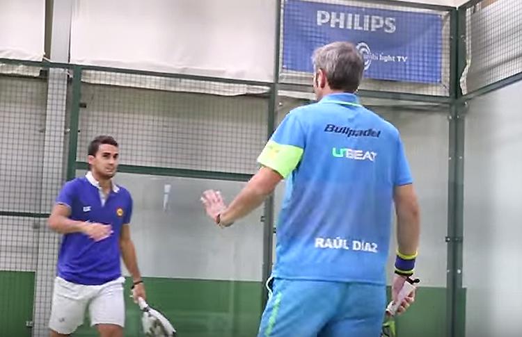 Raúl Díaz och Raúl Marcos, vid Galicia Open