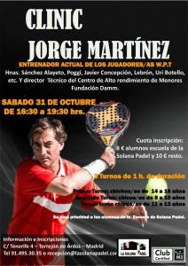 Jorge Martínez, a punt per impartir un Clínic per a Menors a La Solana