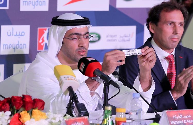 Sorteo de las finales de la Ronda Previa del Dubai Padel Master