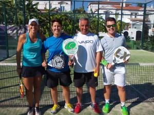 First matches of For the Love of Padel