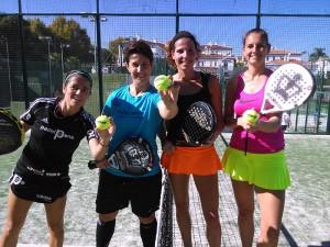 Premiers matchs de For the Love of Padel