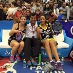 Alejandra Salazar y Marta Marrero, ganadoras del Estrella Damm Valencia Master