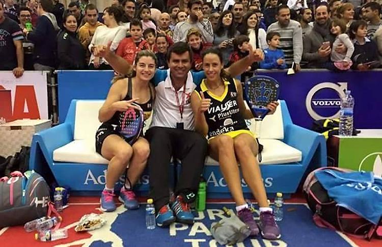 Estrella Damm Valencia Master の優勝者、Alejandra Salazar と Marta Marrero