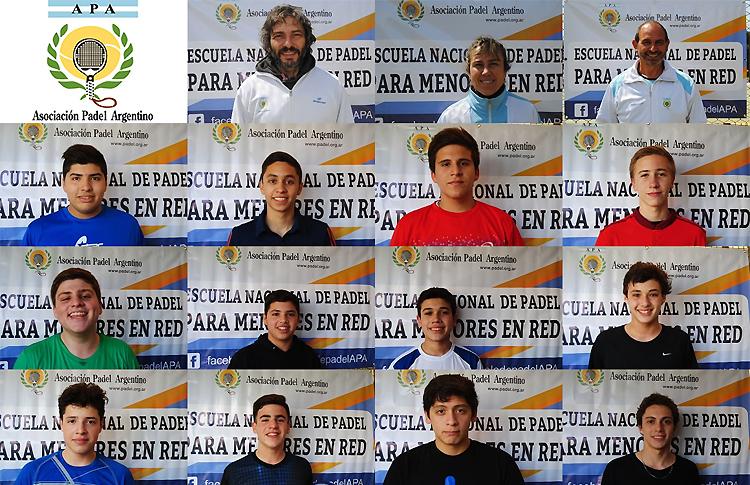 Membros da Seleção Argentina para o Xth World Junior Championship