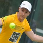 Adrian Biglieri, en acción en el Barcelona Challenger