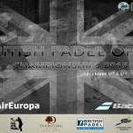Cartel del British Padel Open Championship 2015