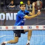 Javier Concepción, en acción en el Estrella Damm Valencia Máster